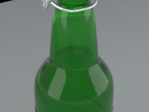 cap flip top bottle Modelo 3D