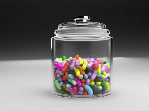 Jellybeans 3D 模型