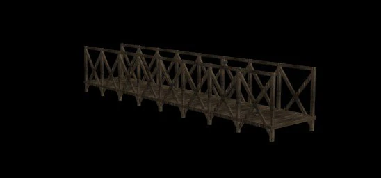 low-polygonal bridge 3D Model .c4d .max .obj .3ds .fbx .stl .blend 