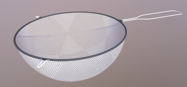 strainer 3D मॉडल .c4d .max .obj .3ds .fbx .stl .blend 