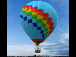 hot air balloon Modèle 3D