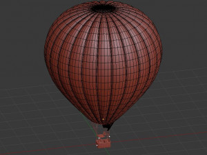hot air balloon Modèle 3D