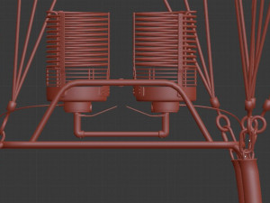 hot air balloon Modèle 3D