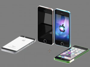 iphone 5 3D Model
