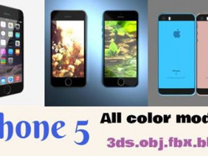 iphone 5 3D Модель