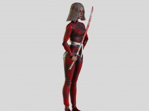 female 3D 模型
