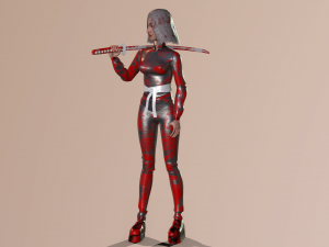 female 3D 模型