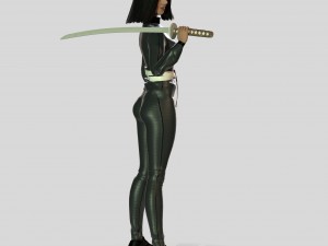 female 3D 模型