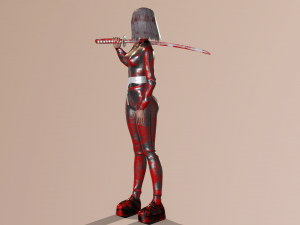 female 3D 模型