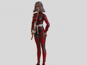 female 3D 模型