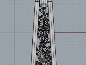pendant gold gems 3d 3D Print Model
