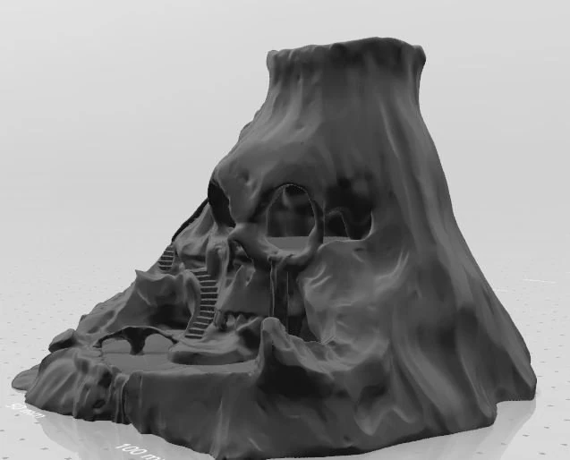 skull island 3D Model .c4d .max .obj .3ds .fbx .stl .blend 