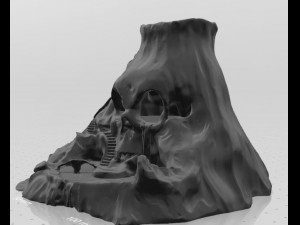 skull island 3D Model