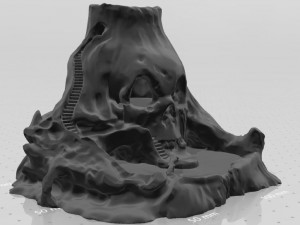skull island 3D Model