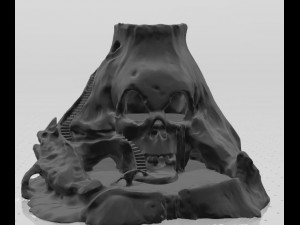 skull island 3D Model