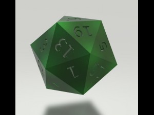 dice 3D Model