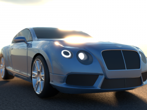 blender luxury cars pack 3D Model