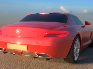blender luxury cars pack 3D Model