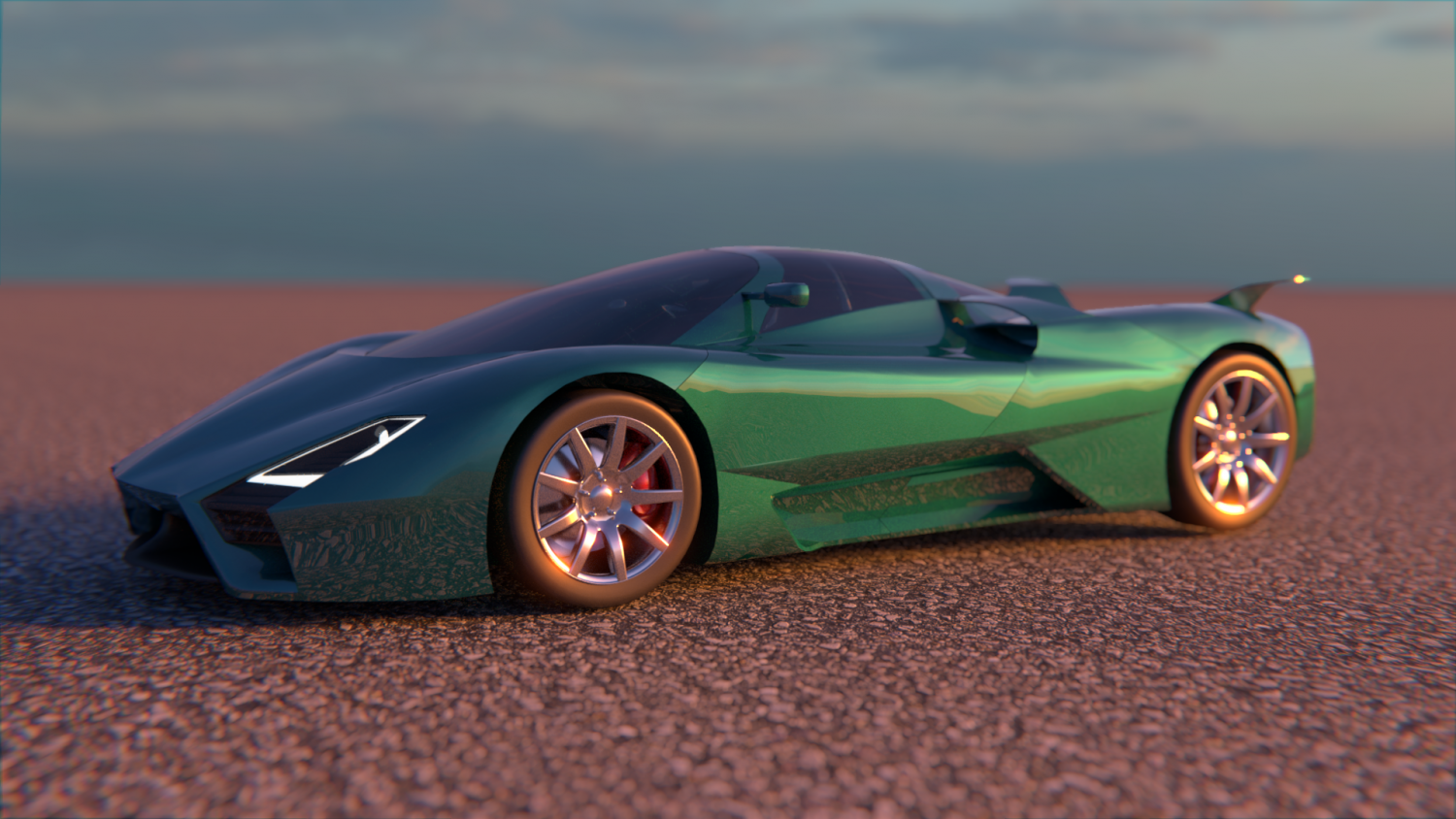 Blender American Muscle Cars Pack 3d Model In Sport Cars 3dexport