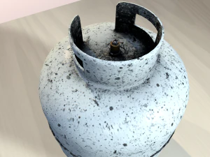 dirty gas container 3D Model
