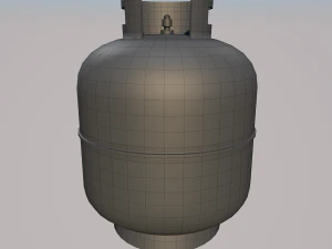 dirty gas container 3D Model