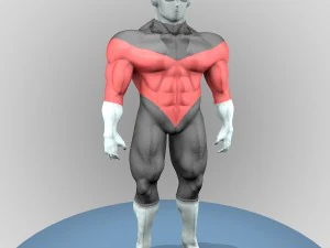 jiren 3d dragon ball super 3D Model