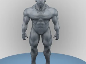 jiren 3d dragon ball super 3D Model