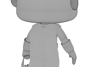 mini saitama one punch man big head 3Dモデル