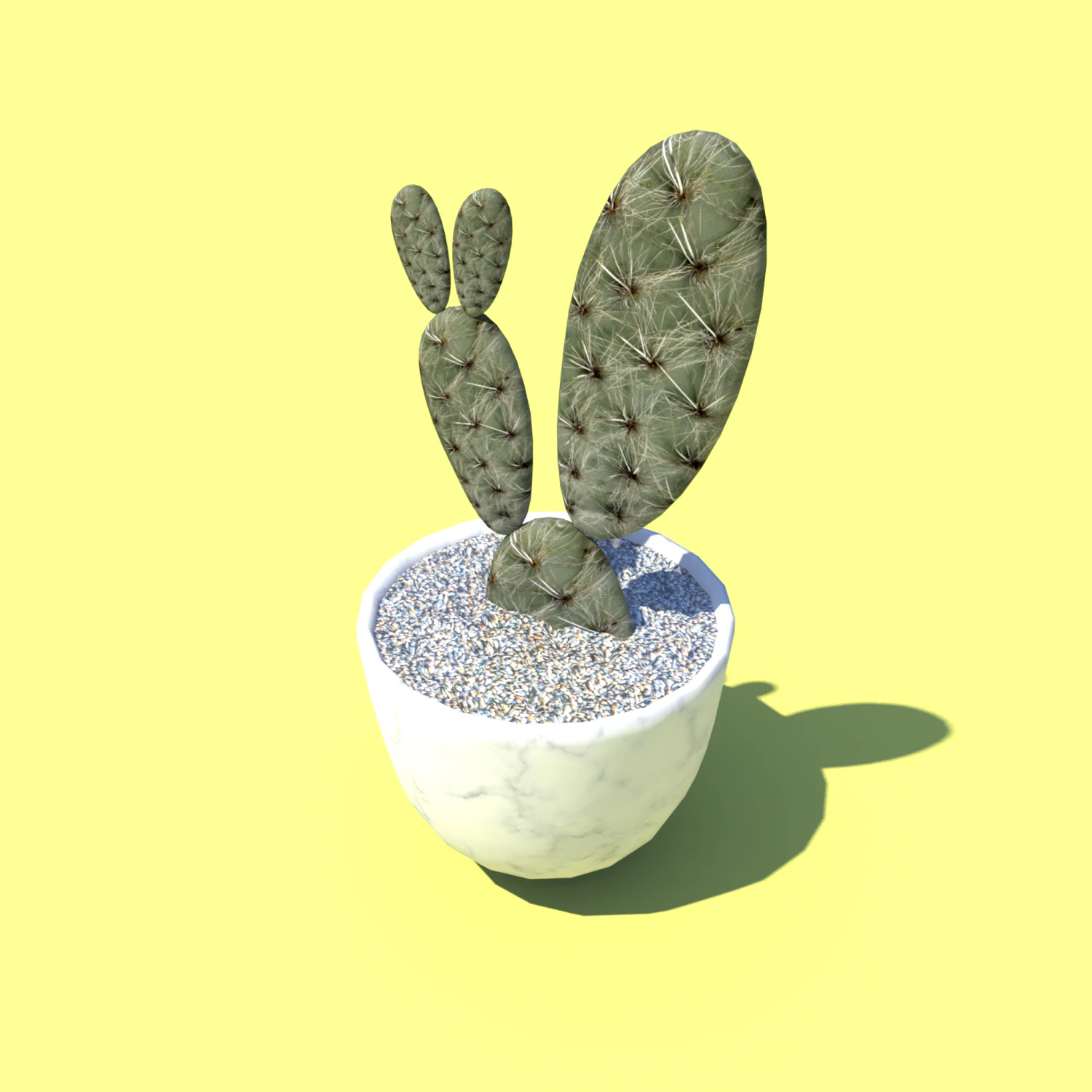 nopal 3D Model .c4d .max .obj .3ds .fbx .stl .blend 