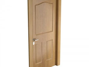 дерев'яні двері 3D Модель