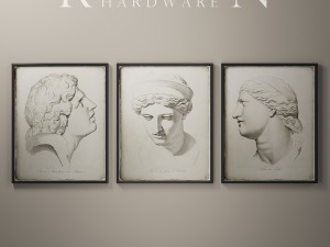rh posters 3D Model