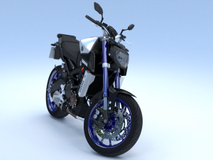 yamaha mt-09 3D Model