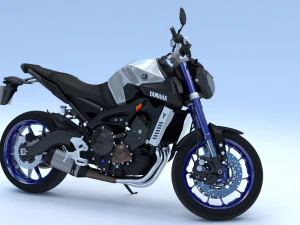 yamaha mt-09 3D Model