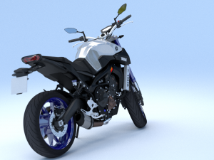 yamaha mt-09 3D Model