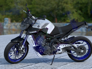 yamaha mt-09 3D Model
