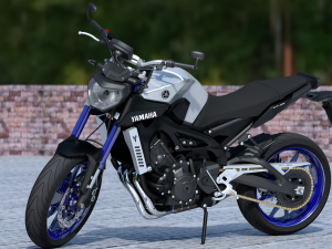 yamaha mt-09 3D Model