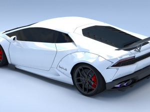 lamborghini huracan 2015 liberty walk 3D-Modell
