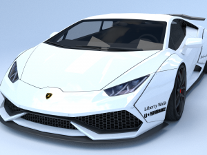 lamborghini huracan 2015 liberty walk 3D-Modell