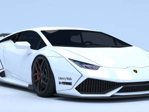 lamborghini huracan 2015 liberty walk 3D-Modell