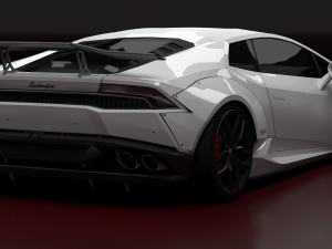 lamborghini huracan 2015 liberty walk 3D-Modell