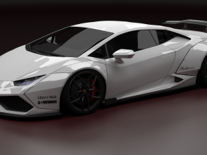 lamborghini huracan 2015 liberty walk 3D-Modell