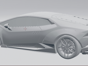lamborghini huracan 2015 liberty walk 3D-Modell