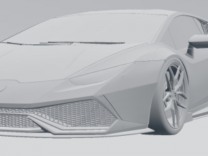 lamborghini huracan 2015 liberty walk 3D-Modell