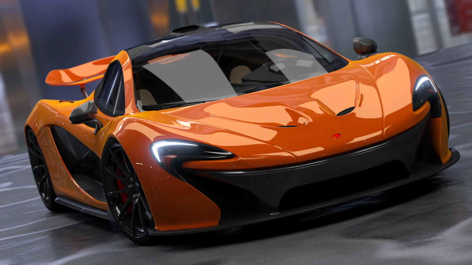 mclaren p1 3D Model .c4d .max .obj .3ds .fbx .stl .blend 
