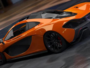 mclaren p1 3D Model