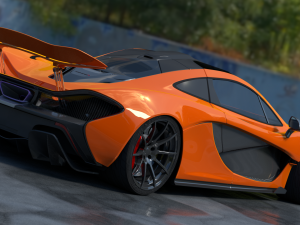 mclaren p1 Modelo 3D