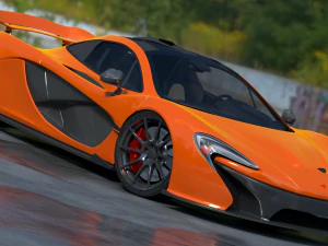 mclaren p1 3D Model