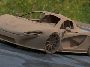 mclaren p1 3D Model