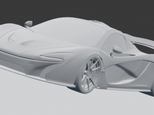 mclaren p1 Modelo 3D