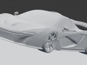 mclaren p1 3D Model